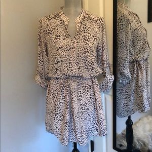 Rebecca Taylor animal print dress